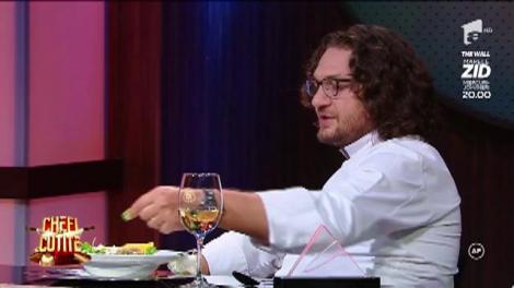 Pavlos Delotis, un grec la "Chefi la cuţite"! O salată inedită i-a dat gata pe chefi!