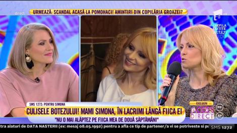 Simona Gherghe: "O să revin în televiziune, dar Ana e încă prea mică să o las singură!"