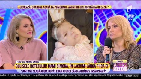 Simona Gherghe, despre "meseria" de mamă: "Ana Georgia este prioritatea mea şi a întregii familii"