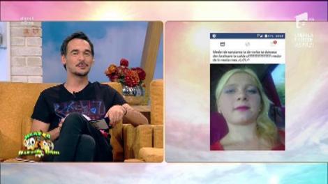 Când iubirea e mare, nici gramatica nu-ți stă în cale. Mesajul zilei: "Medor de sarutarea ta de vorba ta duioasa den bratisarea ta calda offff medor de tn veata mea"