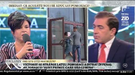 Cazul Pomohaci intră în Penal! Avocatul Ionaşcu: "Pentru mine este cea mai bucuroasă seară. Nu o să fug ca un laş de lângă el"