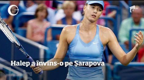 UPDATE! Simona Halep ne-a făcut mândri că suntem români! A învins-o, în premieră, pe Maria Șarapova