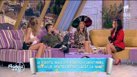 Francisca: ”Pregătesc o piesă nou. Săptămâna viitorare plecăm în Grecia să filmăm clipul”