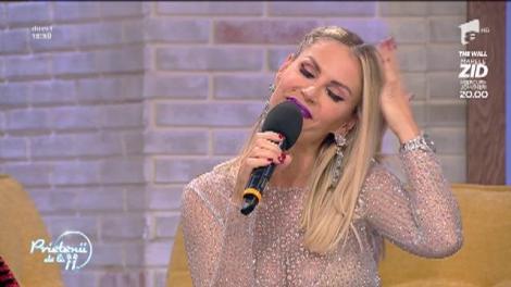 Andreea Bănică, dezvăluire, în direct, pentru fani: ”Fetița mea ar fi trebuit să cânte pe piesa "Departamentul de relații”