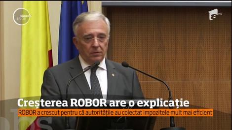 Guvernatorul BNR a explicat de ce ROBOR-ul a crescut atât de mult