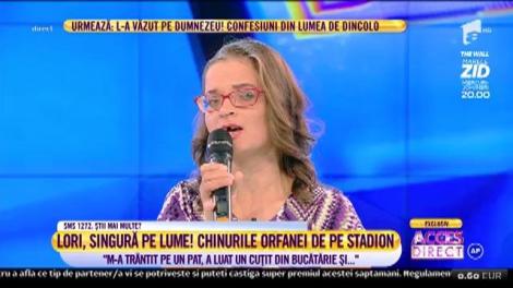 Moment înduioşător. Mirela Vaida i-a îndeplinit o dorinţă, în direct, orfanei de pe stadionul Buftea