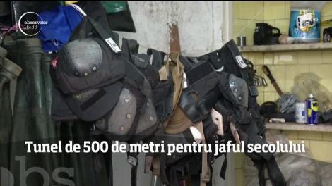 Poliţia din Sao Paulo a capturat o bandă de răufăcători care reuşise să sape un tunel subteran de 500 de metri spre tezaurul unei filiale a Băncii Braziliei