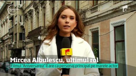 Actorul Mircea Albulescu ar fi împlinit astăzi 83 de ani. De ziua lui, primim în dar Aniversarea, ultimul film în care maestrul a jucat