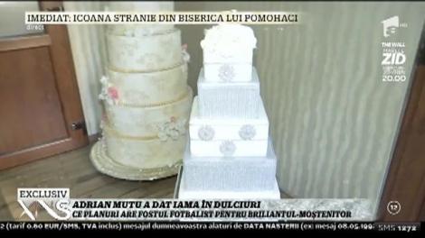 Adrian Mutu a dat iama în dulciuri înainte de nuntă