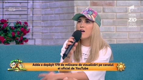 Adda, emoție și trăiri puternice. Rolul de mămică o inspiră: ”Am făcut multe piese în bucătărie, printre biberoane”