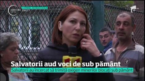 Trei mineri sunt îngropaţi într-o mină care s-a surpat, în Lupeni. Se desfăşoară operaţiuni de salvare dramatice