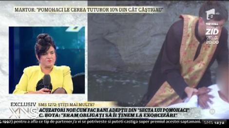 Cristian Bota, despre scenele din "secta lui Pomohaci": "Eram obligaţi să îi ţinem la exorcizări"