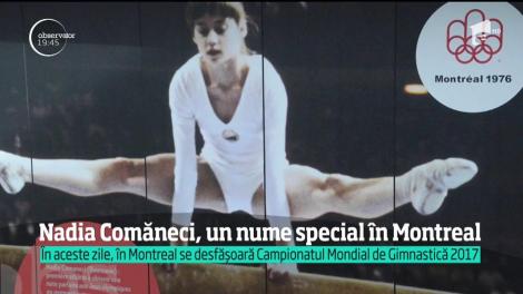 "Piaţa Nadia Comăneci" a fost inaugurată în Parcul olimpic din oraşul canadian Montreal