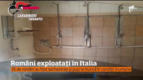 Zeci de români sechestraţi, bătuţi şi torturaţi de angajatorul lor, în Italia. Oamenii erau obligaţi să muncească 17 ore pe zi!