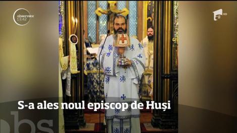 Ignatie Mureșeanu, noul episcop de Huși. Ierarhul a fost ales cu 39 de voturi, din 48 exprimate