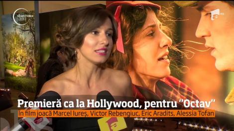 Atmosferă ca la Hollywood la premiera filmului Octav