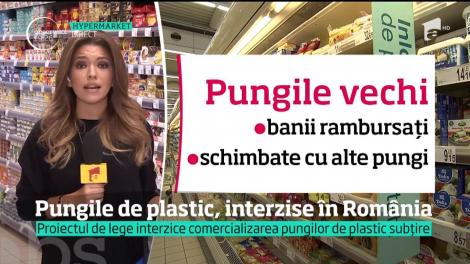 Punga din plastic duce România în faţa judecătorilor europeni