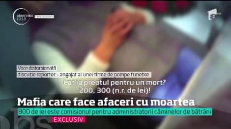 Mafia care face afaceri cu moartea! Firmele de pompe funebre vânează orice rudă îndoliată