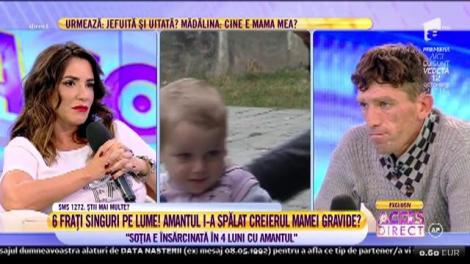 Tatăl celor şase copii abandonaţi de mamă: "Soţia e însărcinată în patru luni cu amantul"