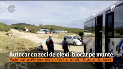 S-au dus în excursie, dar au rămas blocaţi în vârful muntelui!
