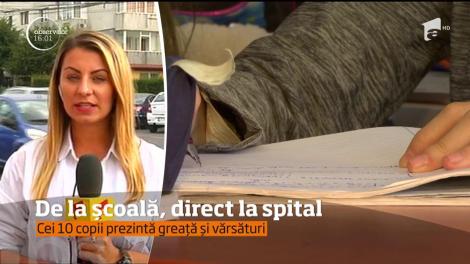 Zece copii de la o şcoală din Ploieşti s-au intoxicat cu monoxid de carbon