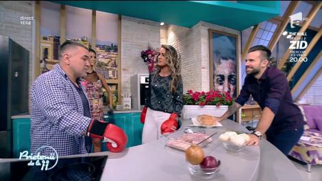 Diana Munteanu s-a luat la bătaie cu Leonard Dorofetei: ”Directa de dreapta se servește de obicei mai în sânge!”