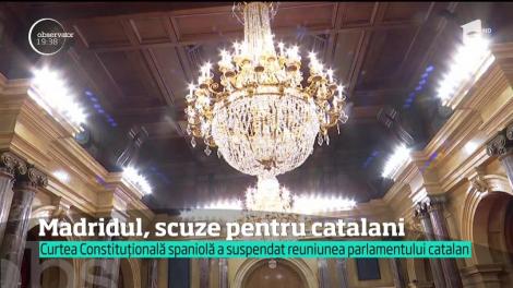 Madridul, scuze pentru catalani