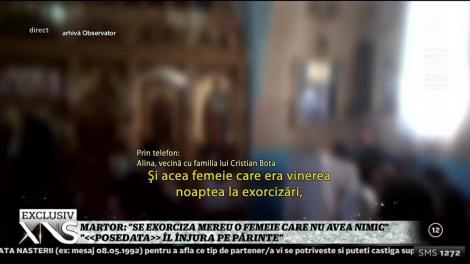 Alina, vecină cu familia lui Cristian Bota: "Se exorciza mereu o femeie care nu avea nimic"