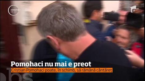 Cristian Pomohaci nu mai este preot