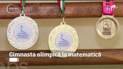 Gimnasta olimpică la matematică