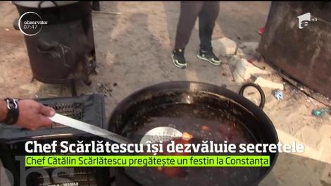 Chef Scărlătescu își dezvăluie secretele. Gurmanzii vor avea surprize la Festivalul Gustului Românesc