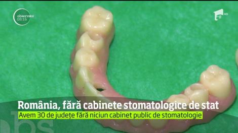 Rom&acirc;nia, fără cabinete stomatologice de stat