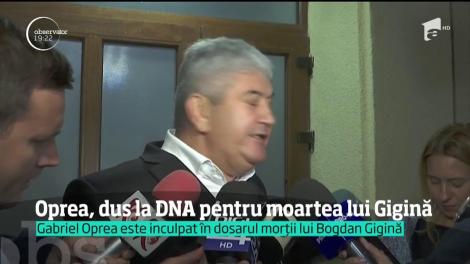 Gabriel Oprea, dus la DNA pentru moartea polițistului Bogdan Gigină