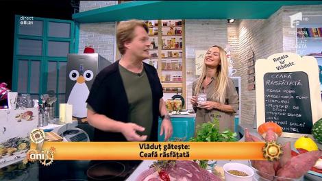 Răsfăţul zilei! Vlăduţ găteşte: ”Ceafă răsfăţată”
