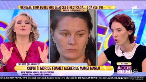 Mama care vrea să-și dea copiii pentru că nu mai are ce să le dea să mănânce, atacată din toate părțile: ”Vrea să fugă la noul ei iubit!”