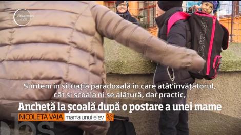 Postarea unei mame pe Facebook a provocat o anchetă la Inspectoratul Şcolar Bucureşti