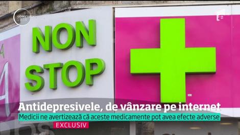 Antidepresivele puternice, la liber pe internet