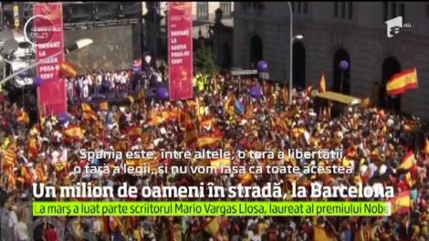 În Catalonia a fost ziua celor care doresc unitatea Spaniei