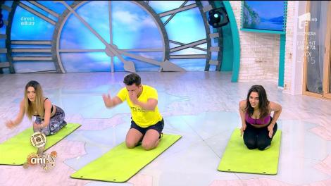 Exerciții de fitness, chiar în confortul casei tale! Antrenează-te alături de fetele sexy de la ”Neatza”!