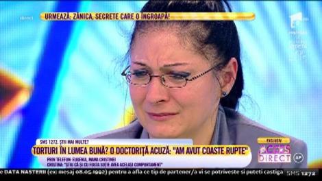 Cristina Georgiana Ciobanu, agresată de soțul ei: "Nu am sunat la 112 de frică și de rușine"