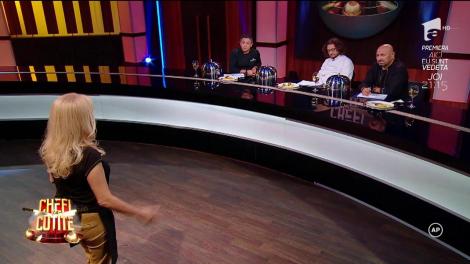 Irina este doamna care i-a fermecat pe chefi: ”Eu și dacă vreau să mănânc două boabe de mazăre mi le așez frumos pe o frunză de salată!”