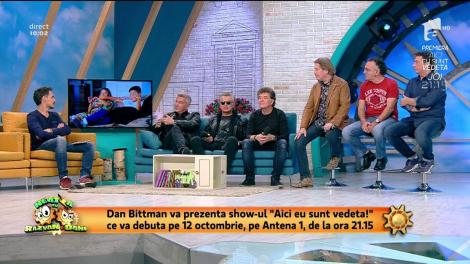 Copiii dau din casă! Dan Bittman prezintă ”Aici eu sunt vedeta”: ”Părinții rămân un pic șocați de răspunsurile lor, iar asta face deliciul emisiunii”