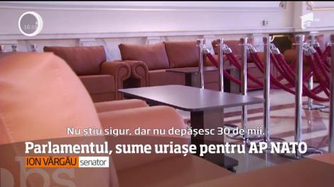 Parlamentul cheltuie sume uriașe înainte de Adunarea Parlamentară a NATO