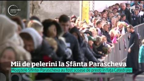 Mii de pelerini sunt așteptați la Moaștele Sfintei Parascheva