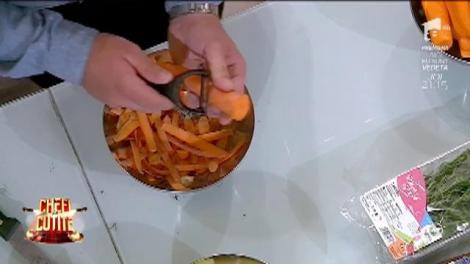 Își cere iubita în căsătorie! Marius a venit la ”Chef la cuțite” cu inima cât un purece