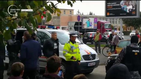 Scene despinse parcă din filmele de acţiune!