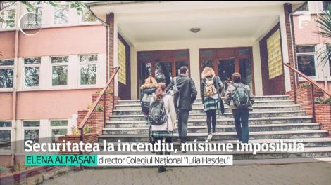 În sectorul doi al Capitalei, nicio școală nu are autorizație ISU