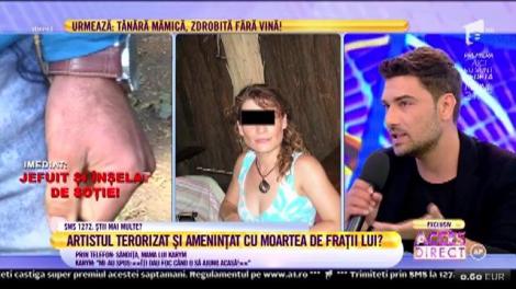 Karym, artistul terorizat și amenințat cu moartea de frații săi