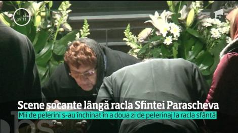 Mii de oameni s-au închinat în a doua zi de pelerinaj la racla Sfintei Parascheva