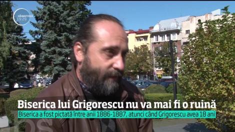 Singura Biserică pictată intergral de Nicolae Grigorescu nu va mai fi o ruină. Locașul de cult va fi restaurat